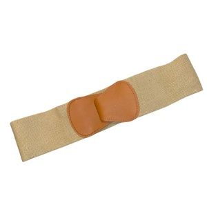 Vintage Stretch Belt.  Tan.  GUC.